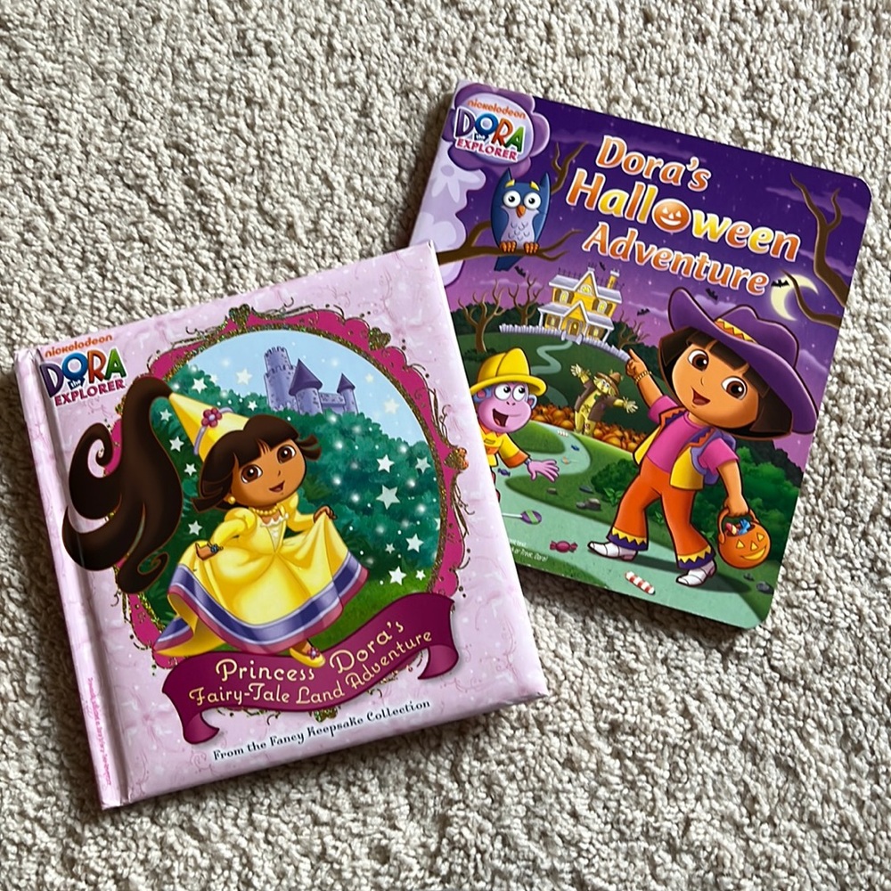 Nickelodeon Dora the Explorer 2 Book Bundle